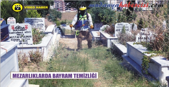 MEZARLIKLARDA BAYRAM TEMZL